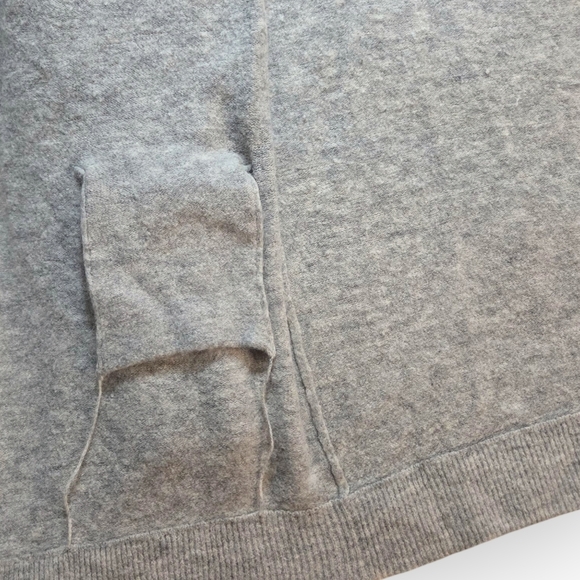 Wilfred Longline Open-Front Cardigan Heather Grey Size Large - Picture 5 of 10